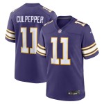 Men's Minnesota Vikings Daunte Culpepper Purple Classic Retired Player Game Jersey