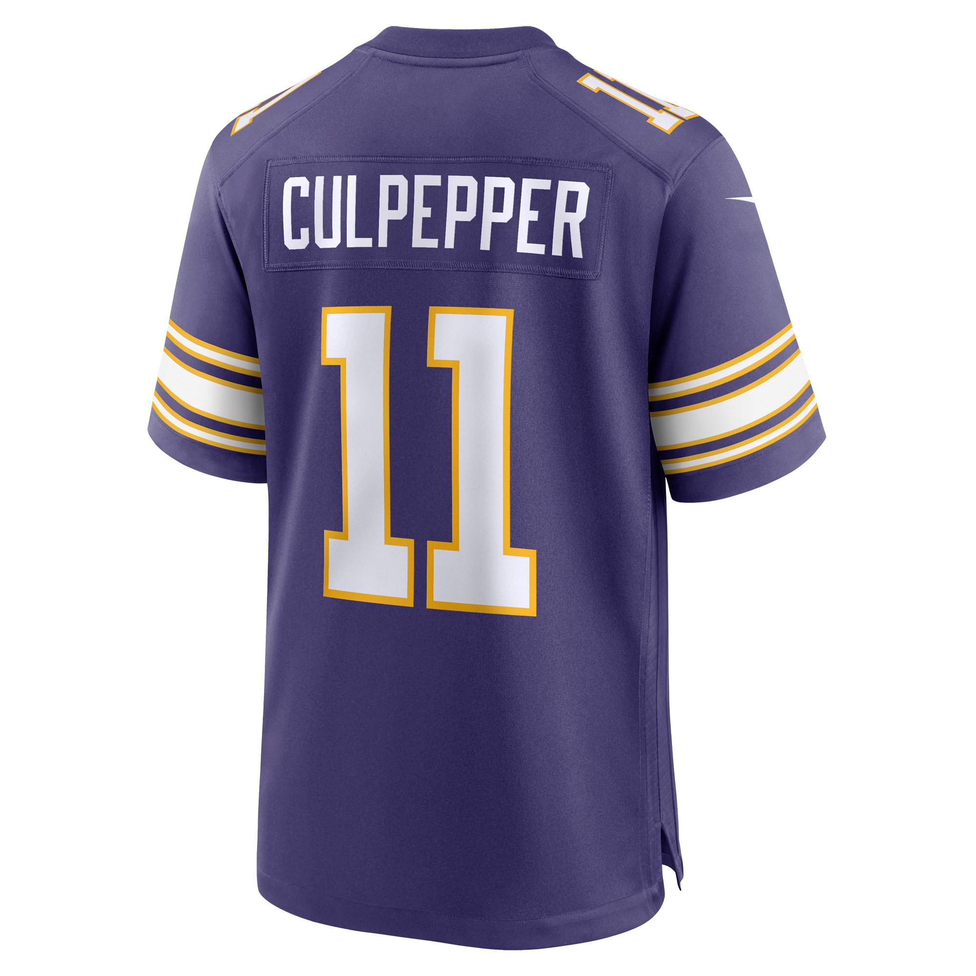 Men's Minnesota Vikings Daunte Culpepper Purple Classic Retired Player Game Jersey