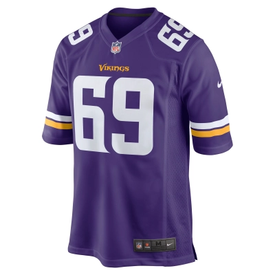 Men's Minnesota Vikings Jared Allen Purple Retired Player Game Jersey 02