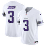 Men's Minnesota Vikings Jordan Addison White Alternate Vapor F.U.S.E. Limited Jersey