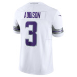 Men's Minnesota Vikings Jordan Addison White Alternate Vapor F.U.S.E. Limited Jersey