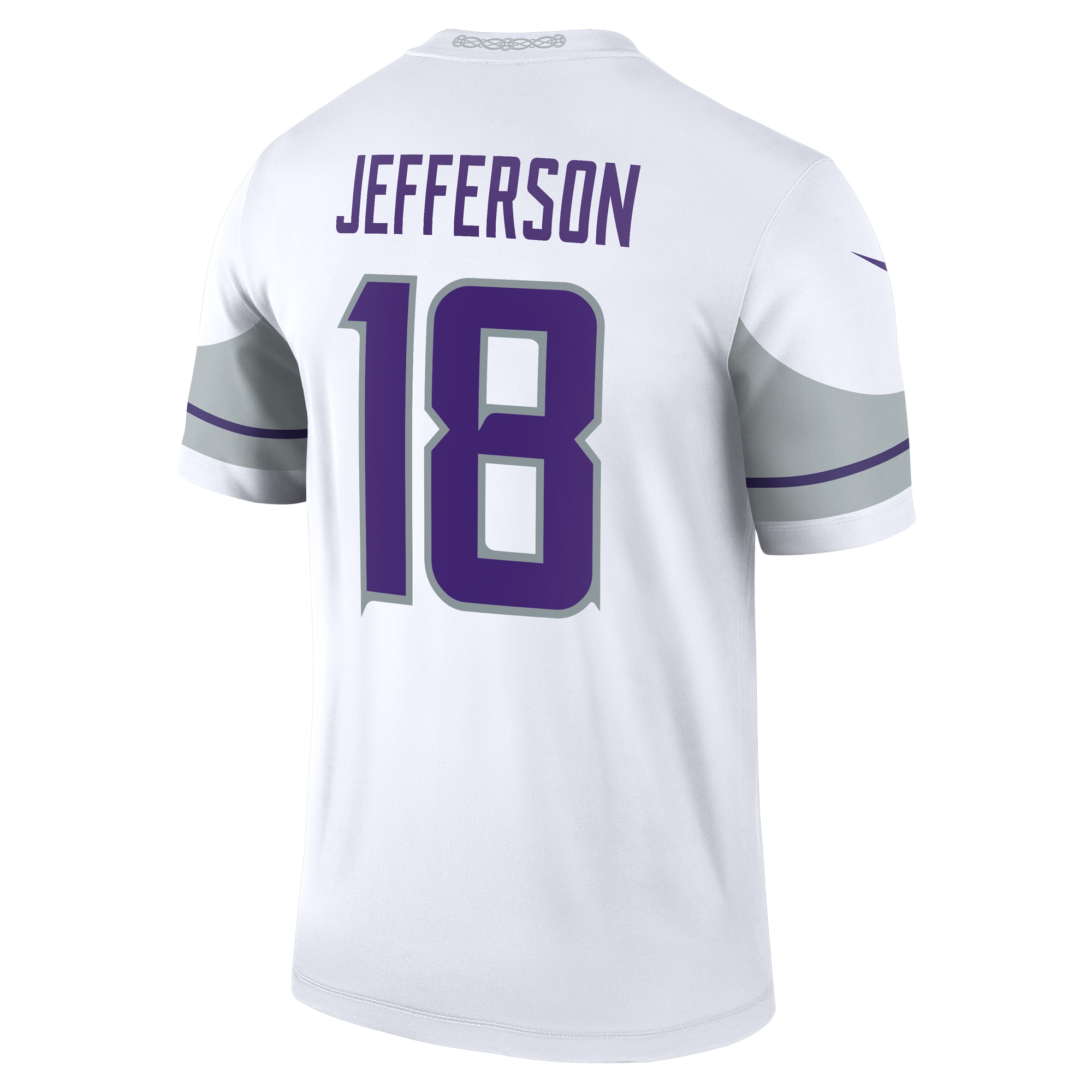 Men's Minnesota Vikings Justin Jefferson White Alternate Legend Player Jersey