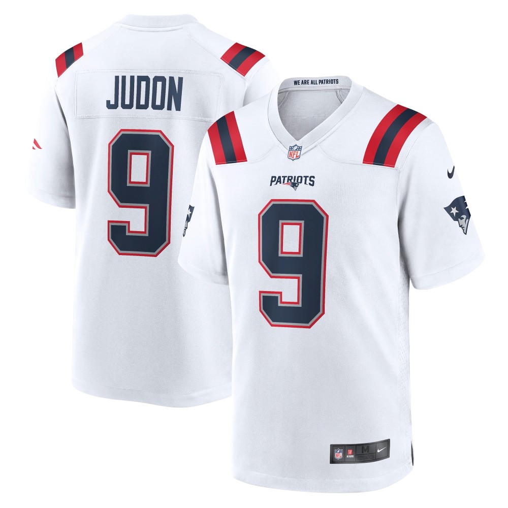 Men's New England Patriots Matthew Judon White Game Jersey