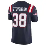 Men's New England Patriots Rhamondre Stevenson Navy Vapor F.U.S.E. Limited Jersey