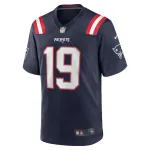Men's New England Patriots Trace McSorley Navy Game Player Jersey