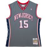 Men's New Jersey Nets Vince Carter Gray 2001/02 Hardwood Classics Swingman Jersey