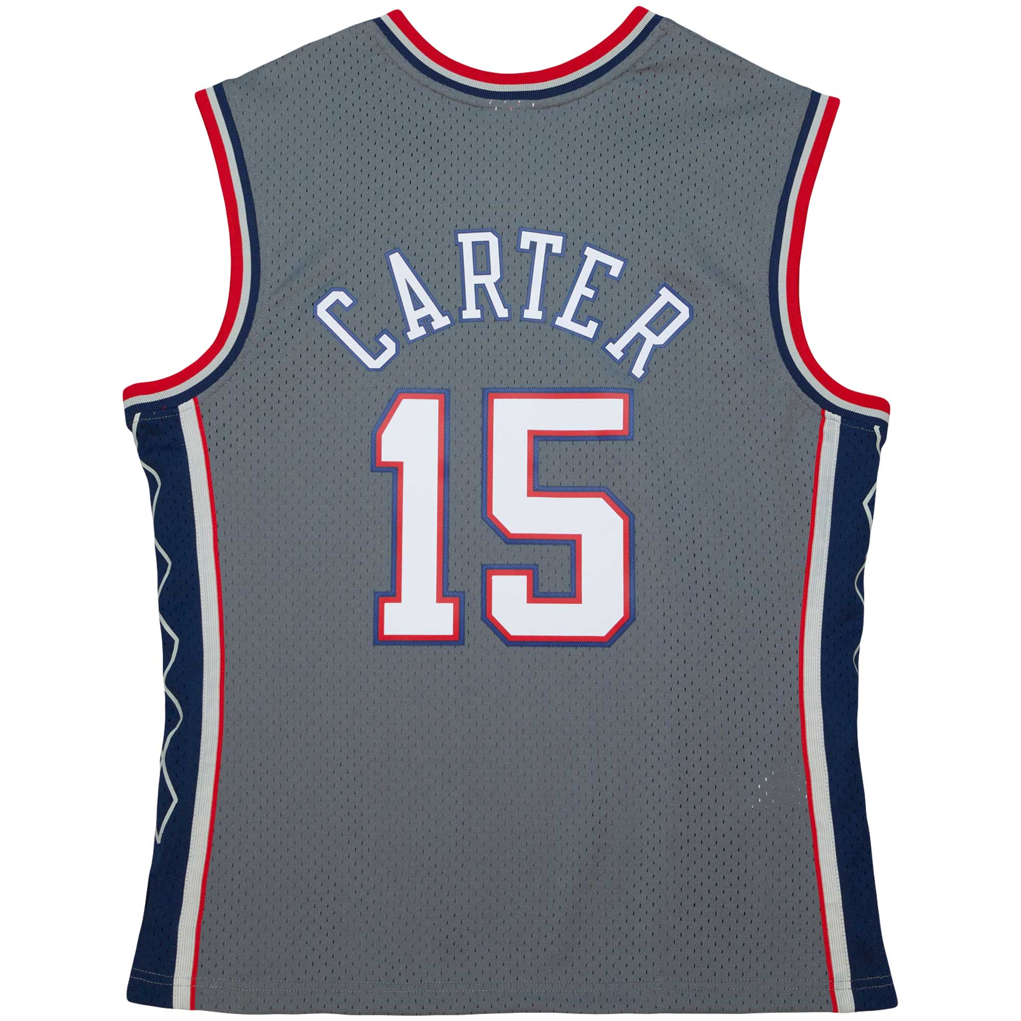 Men's New Jersey Nets Vince Carter Gray 2001/02 Hardwood Classics Swingman Jersey