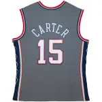 Men's New Jersey Nets Vince Carter Gray 2001/02 Hardwood Classics Swingman Jersey