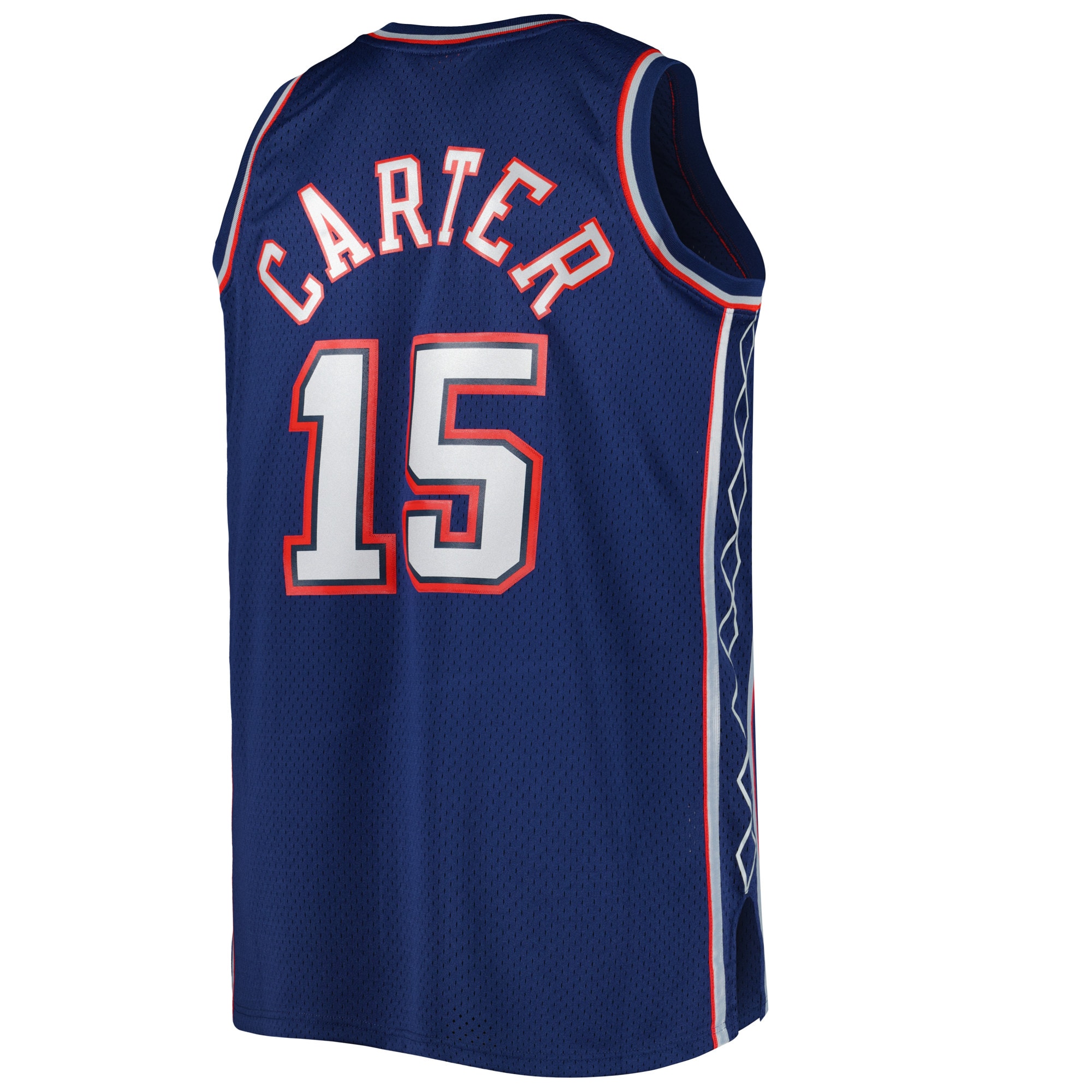Men's New Jersey Nets Vince Carter Navy Big & Tall Hardwood Classics 2006/07 Swingman Jersey