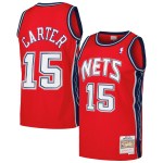 Men's New Jersey Nets Vince Carter Red 2006/07 Hardwood Classics Swingman Jersey