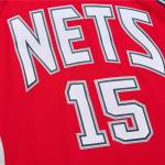 Men's New Jersey Nets Vince Carter Red 2006/07 Hardwood Classics Swingman Jersey