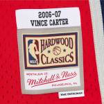 Men's New Jersey Nets Vince Carter Red 2006/07 Hardwood Classics Swingman Jersey