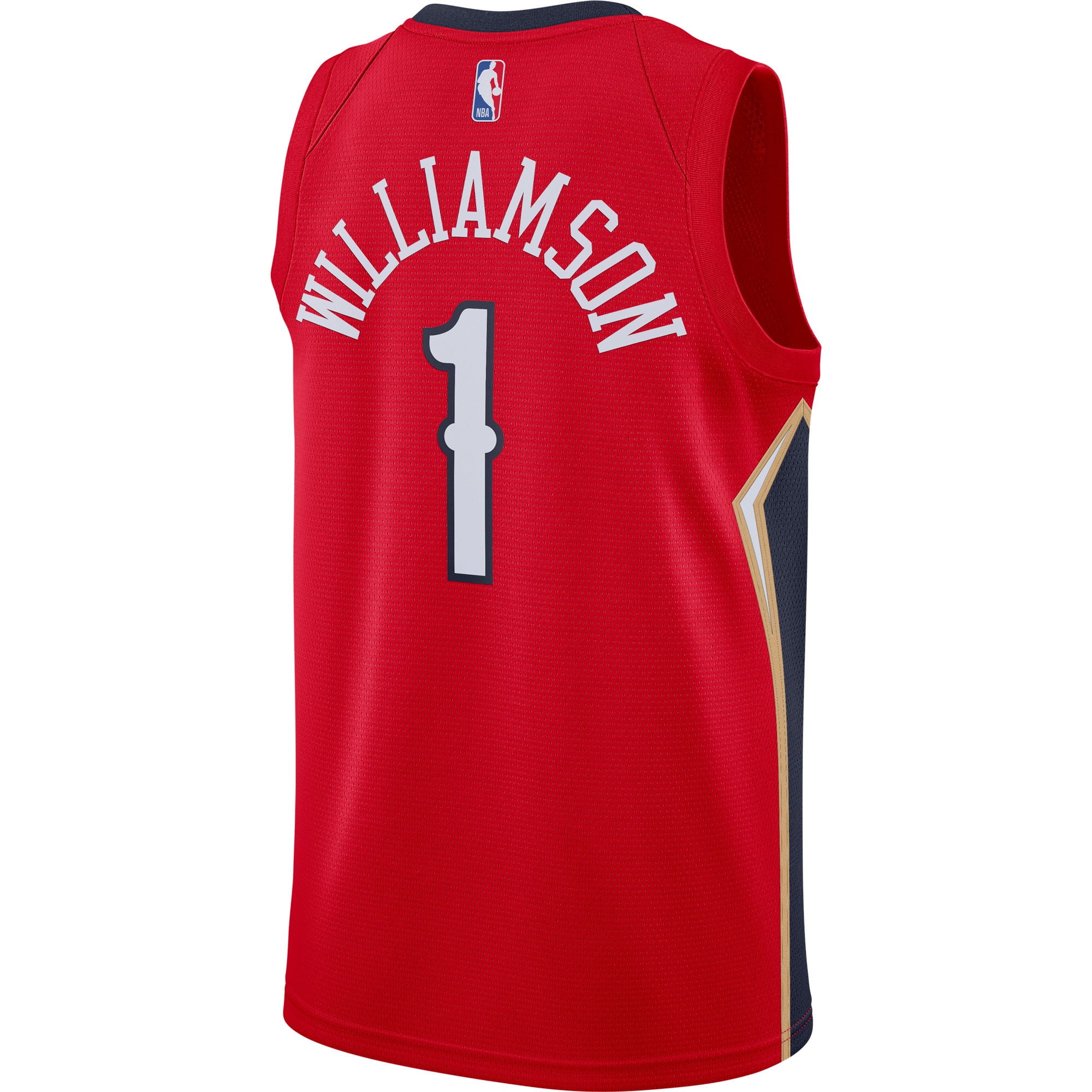 Men's New Orleans Pelicans Zion Williamson Red 2020/21 Swingman Jersey - Statement Edition