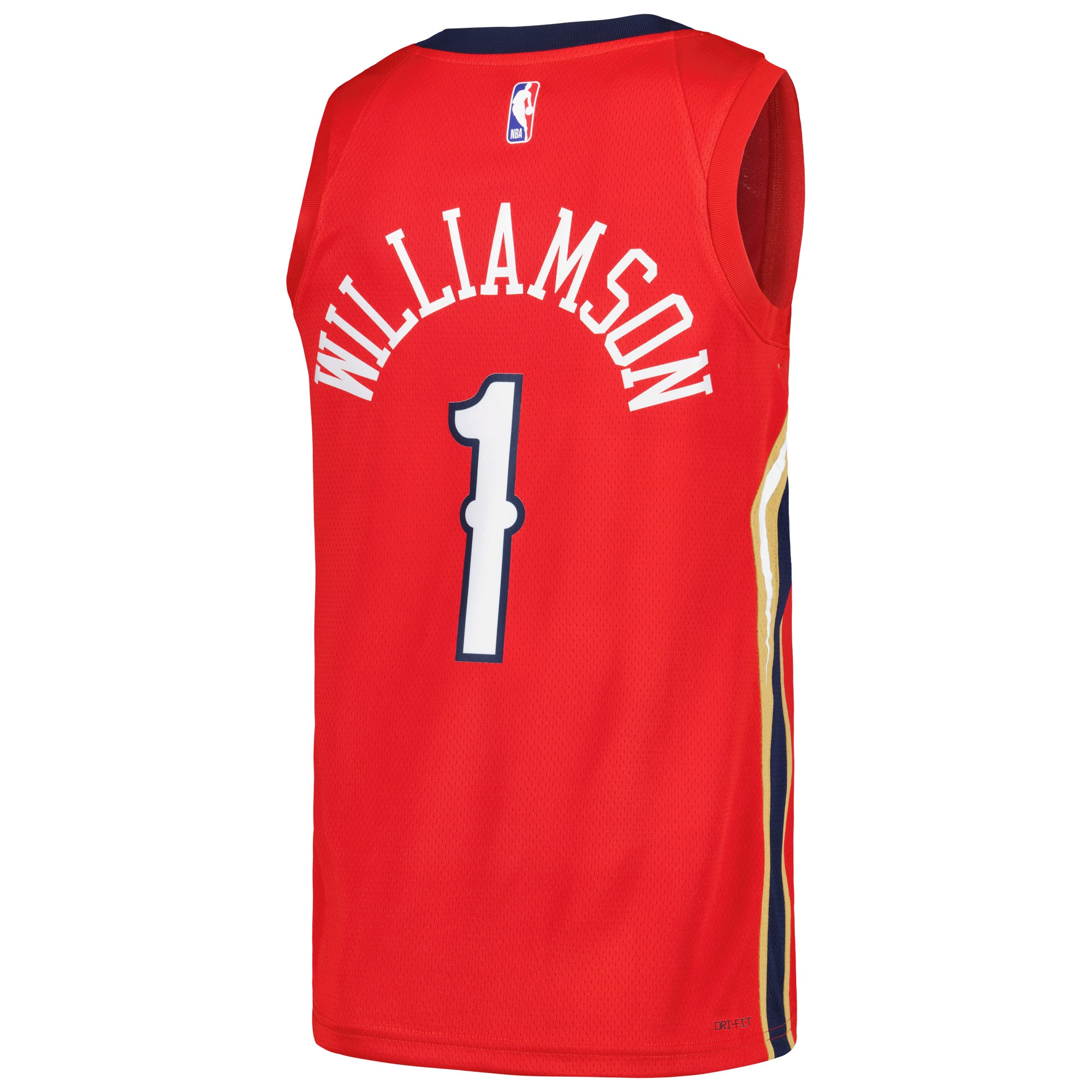 Men's New Orleans Pelicans Zion Williamson Red Swingman Player Jersey - Statement Edition
