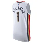 Men's New Orleans Pelicans Zion Williamson White 2021/22 Swingman Jersey - City Edition