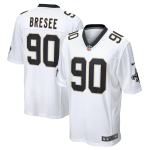 Men's New Orleans Saints Bryan Bresee White Game Jersey