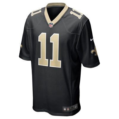 Men's New Orleans Saints Cameron Dantzler Sr Black Game Jersey 02