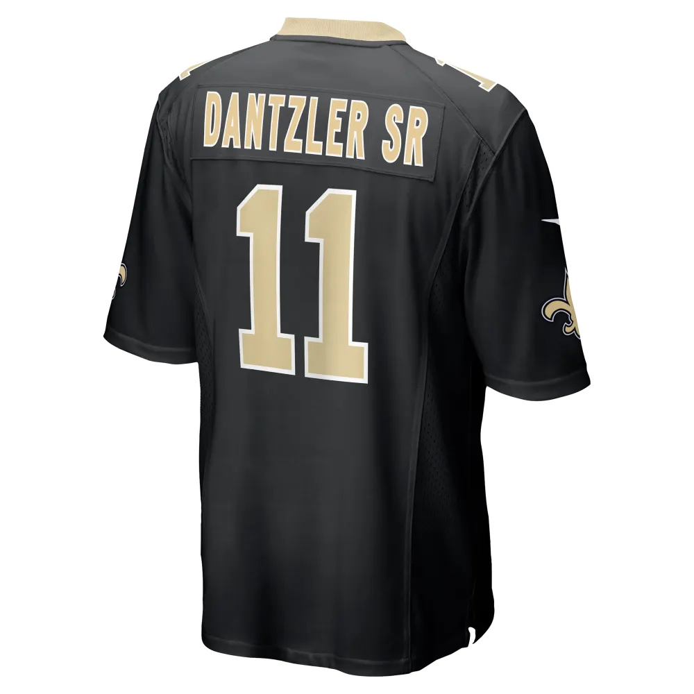 Men's New Orleans Saints Cameron Dantzler Sr Black Game Jersey