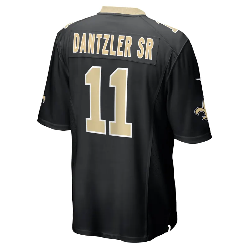 Men's New Orleans Saints Cameron Dantzler Sr Black Game Jersey