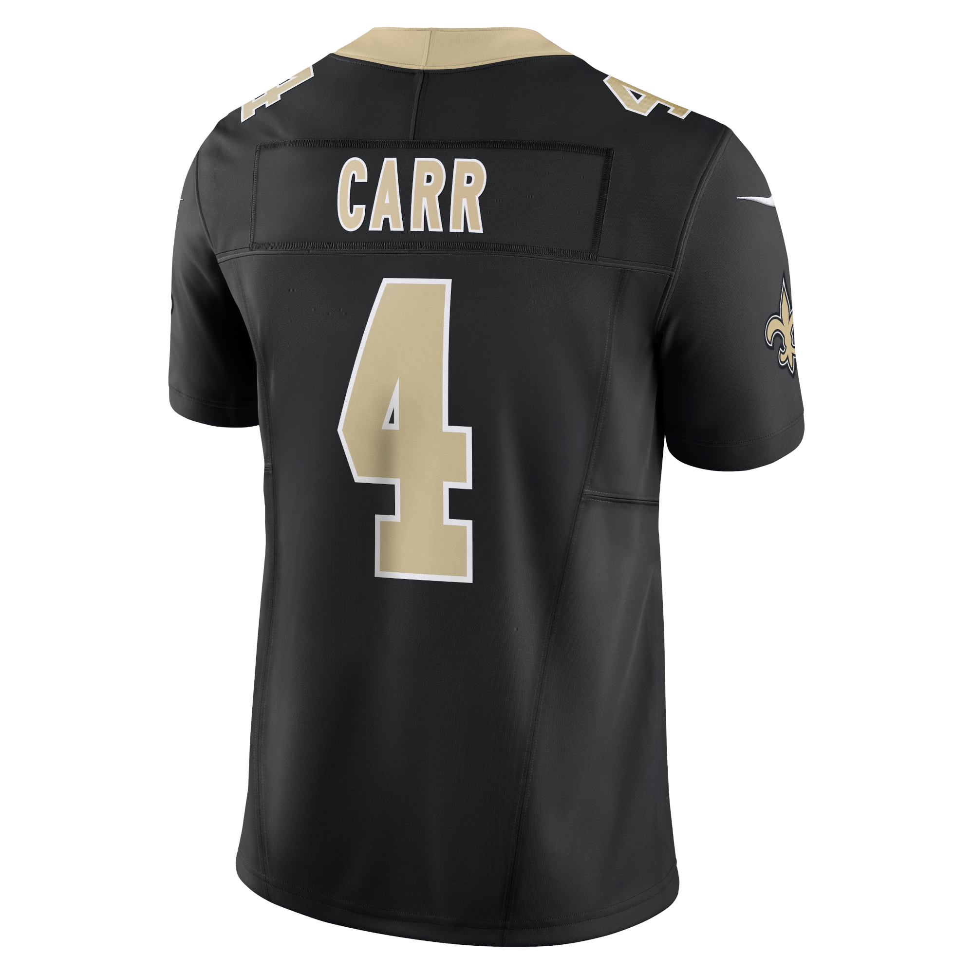 Men's New Orleans Saints Derek Carr Black Vapor F.U.S.E. Limited Jersey