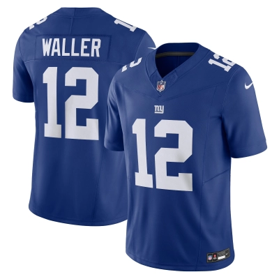 Men's New York Giants Darren Waller Royal Vapor F.U.S.E. Limited Jersey 01