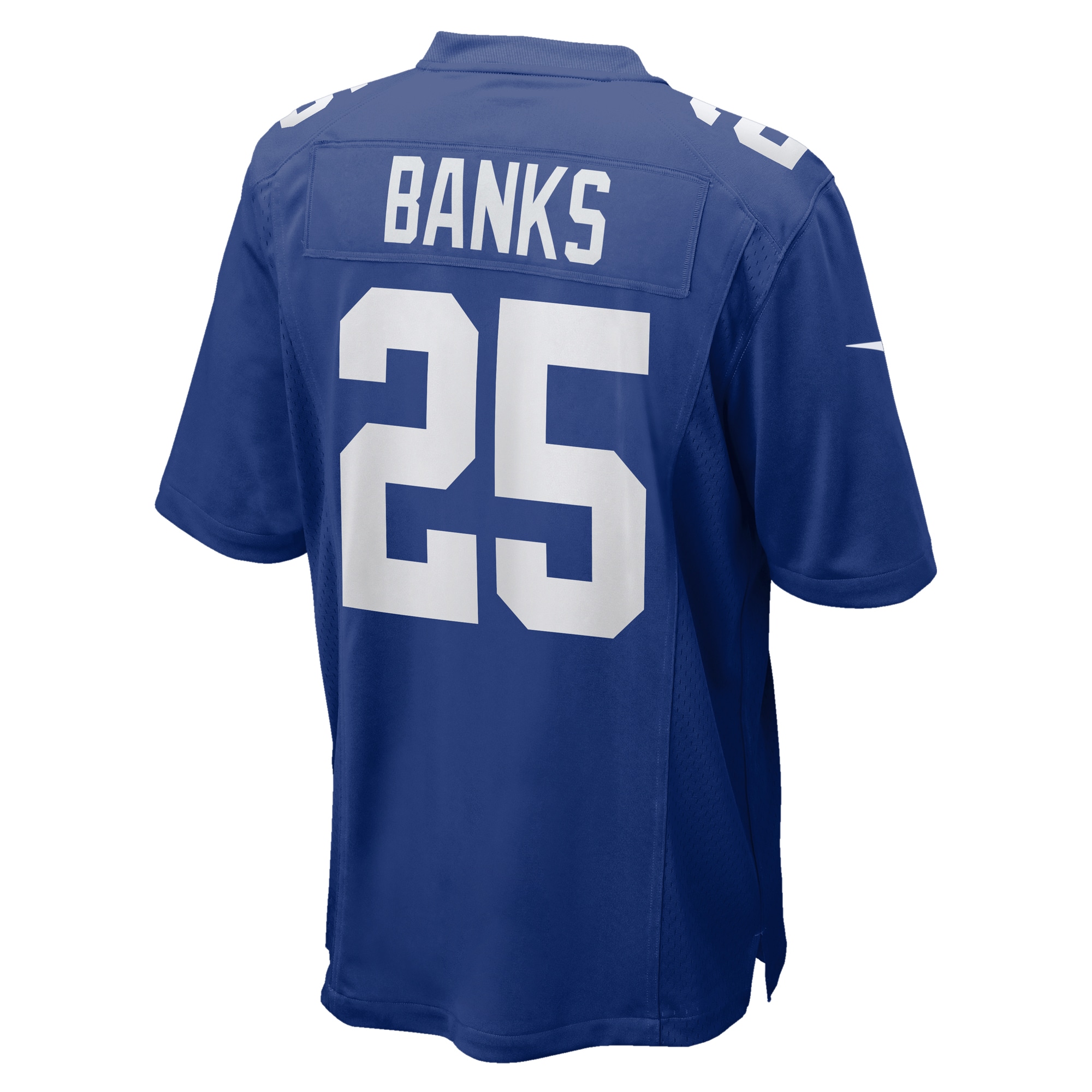 Men's New York Giants Deonte Banks  Royal Team Game Jersey