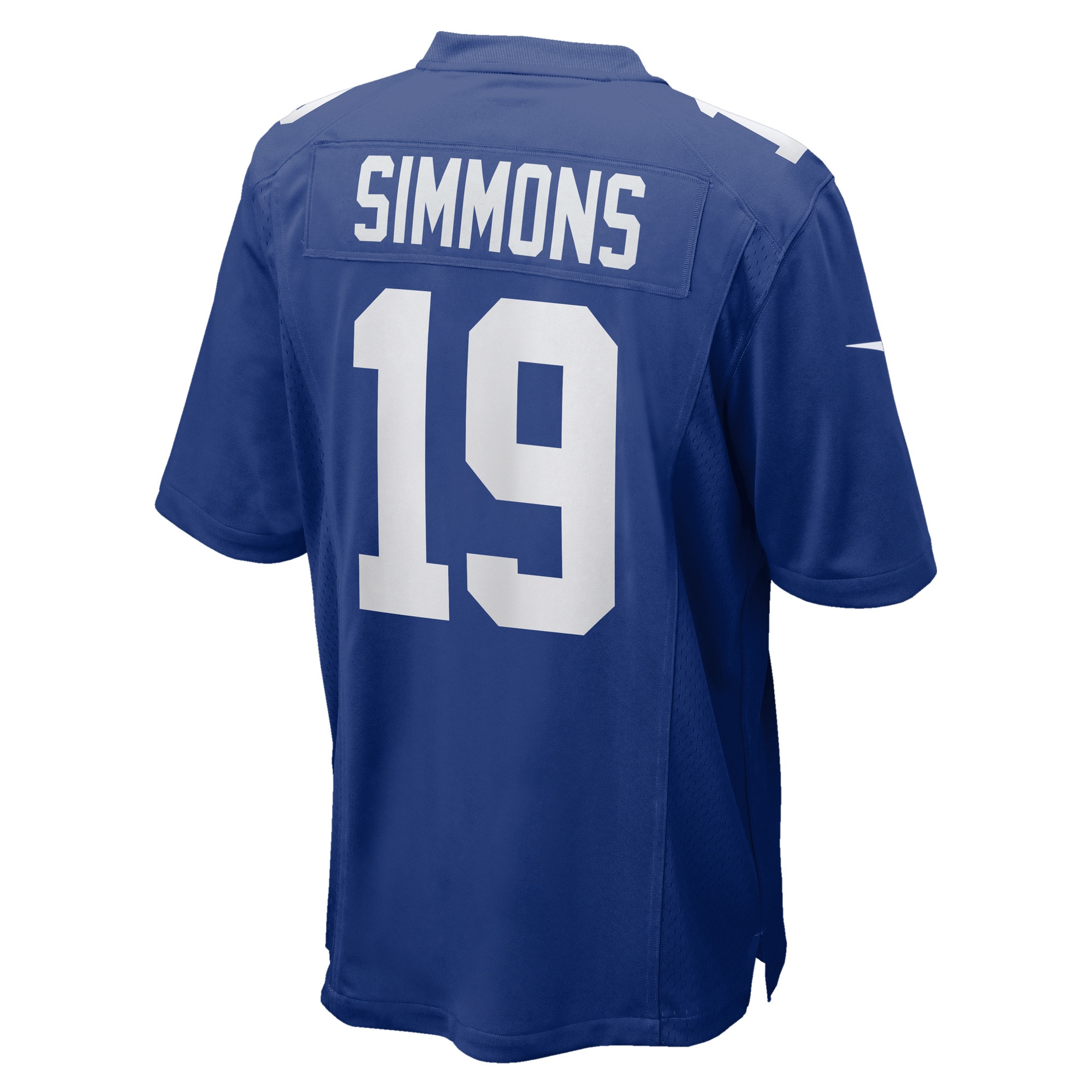 Men's New York Giants Isaiah Simmons  Royal Team Game Jersey