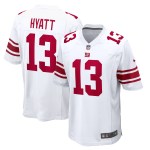 Men's New York Giants Jalin Hyatt  White Game Jersey