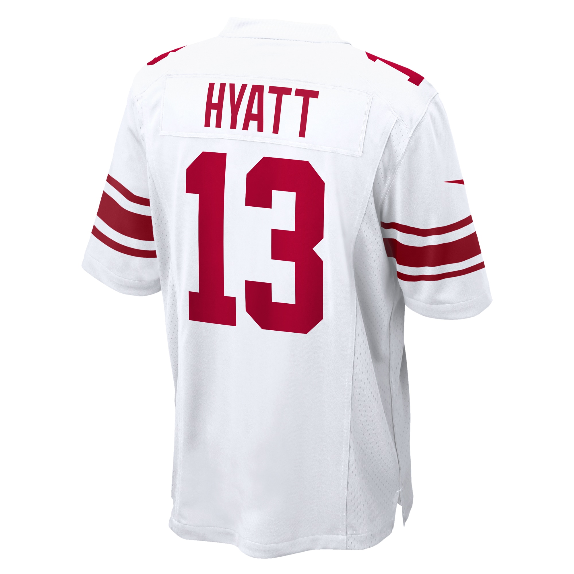 Men's New York Giants Jalin Hyatt  White Game Jersey