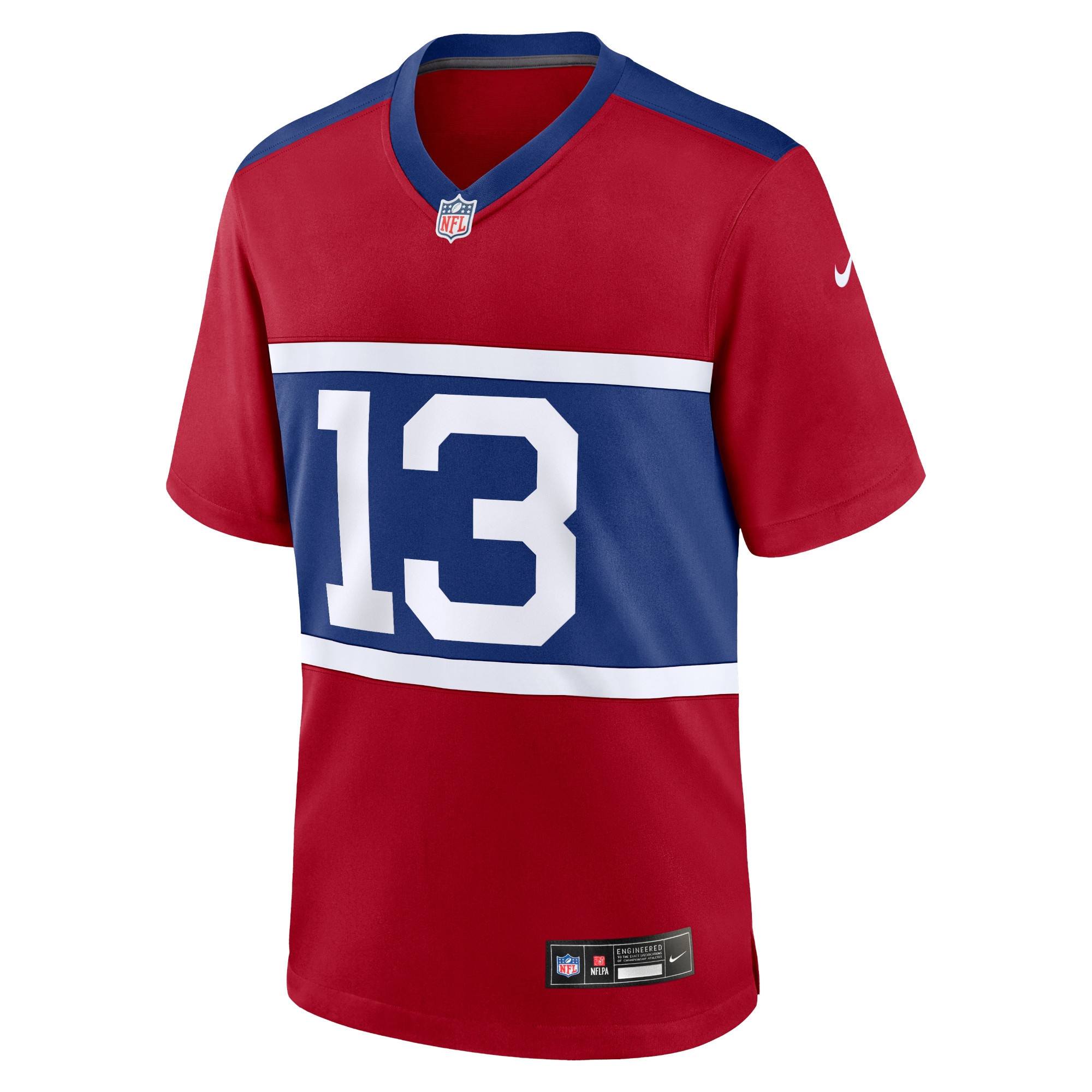 Men's New York Giants Jalin Hyatt Century Red Alternate Player Game Jersey