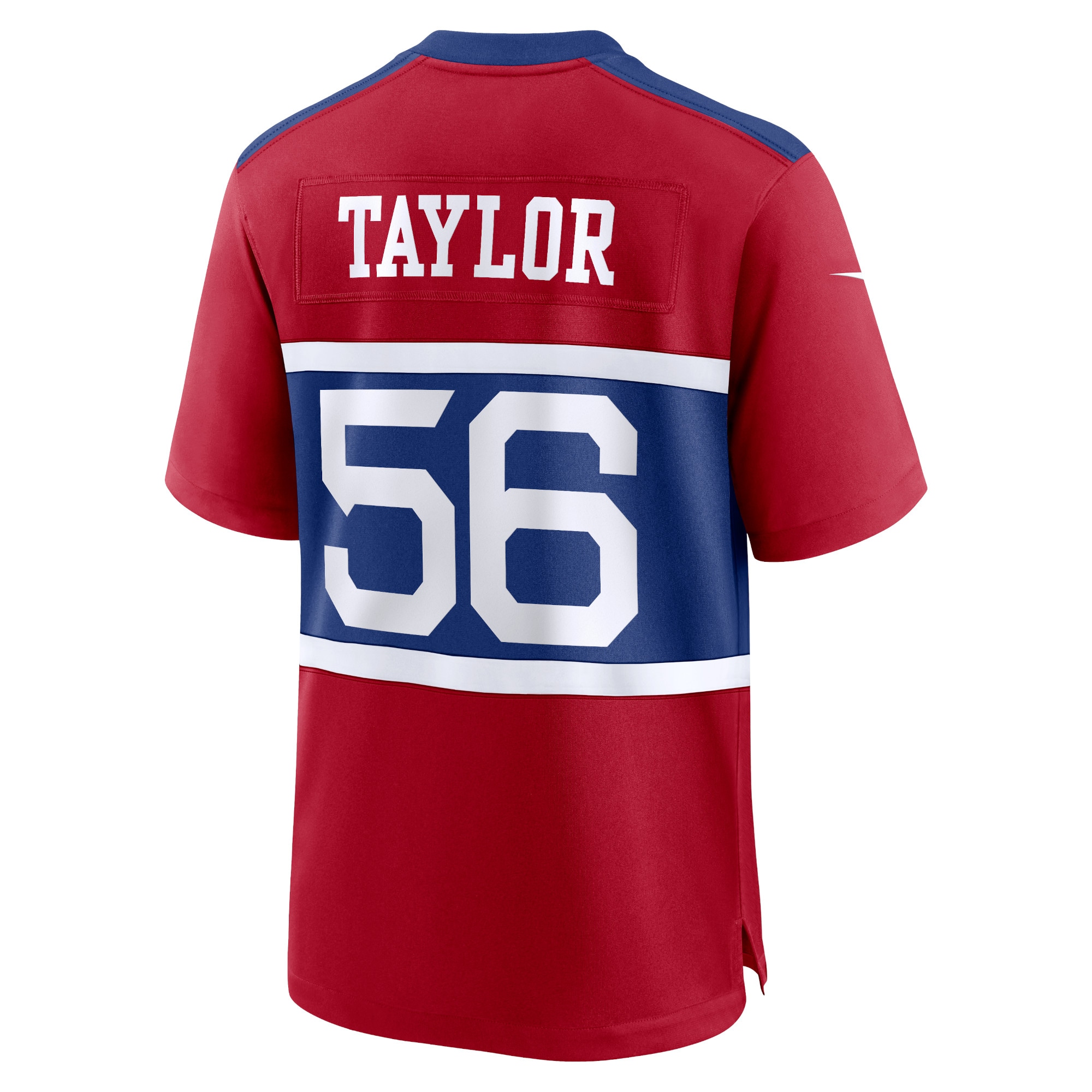Men's New York Giants Lawrence Taylor Century Red Alternate Retired Player Game Jersey