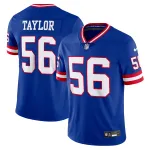 Men's New York Giants Lawrence Taylor Royal Alternate Vapor Untouchable Limited Jersey