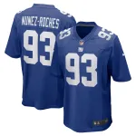 Men's New York Giants Rakeem Nunez-Roches Royal Game Player Jersey