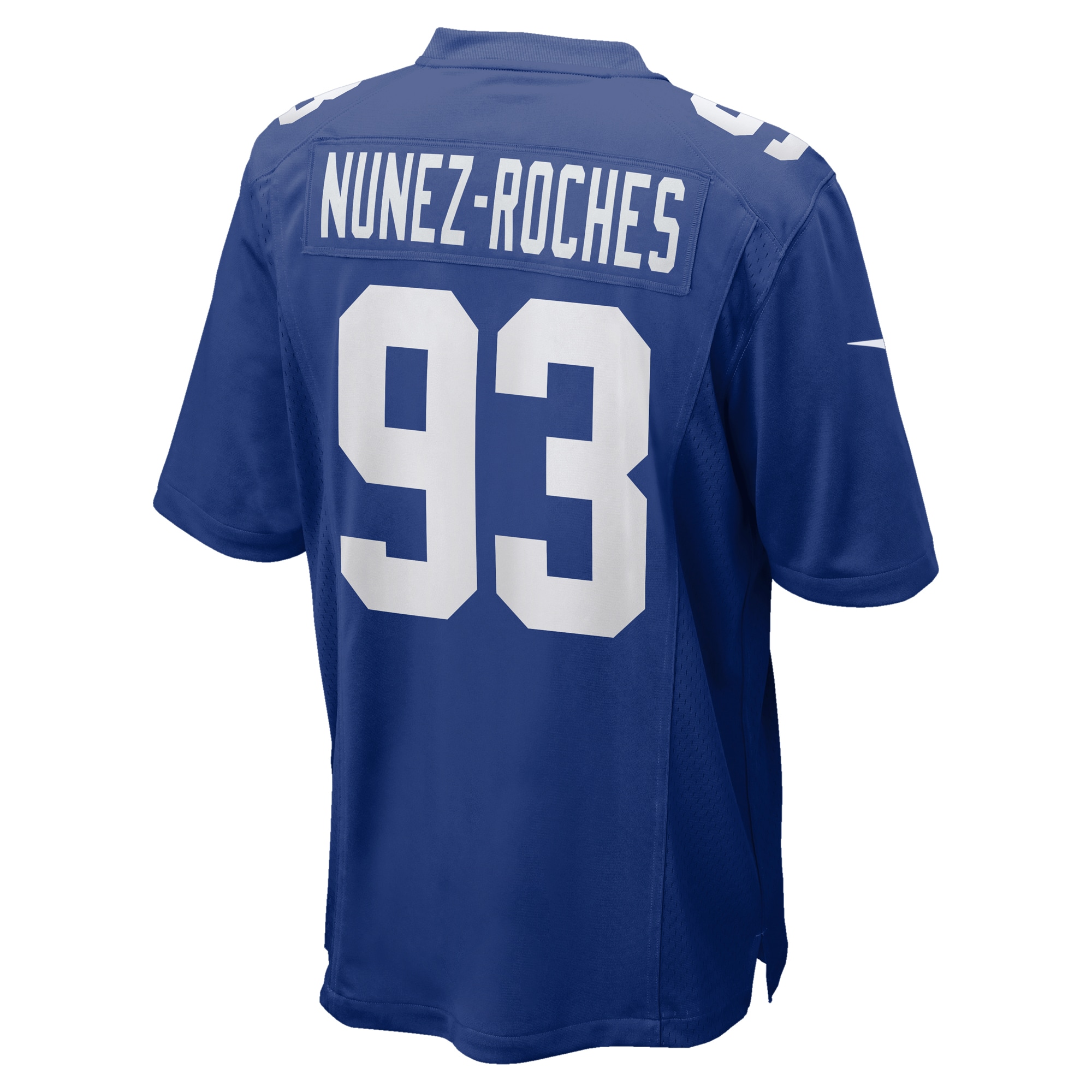 Men's New York Giants Rakeem Nunez-Roches Royal Game Player Jersey