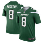 Men's New York Jets Aaron Rodgers Gotham Green Legend Player Jersey