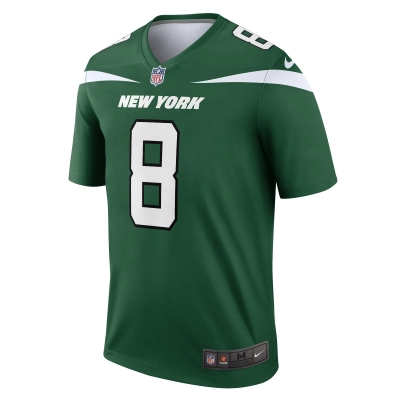 Men's New York Jets Aaron Rodgers Gotham Green Legend Player Jersey 02