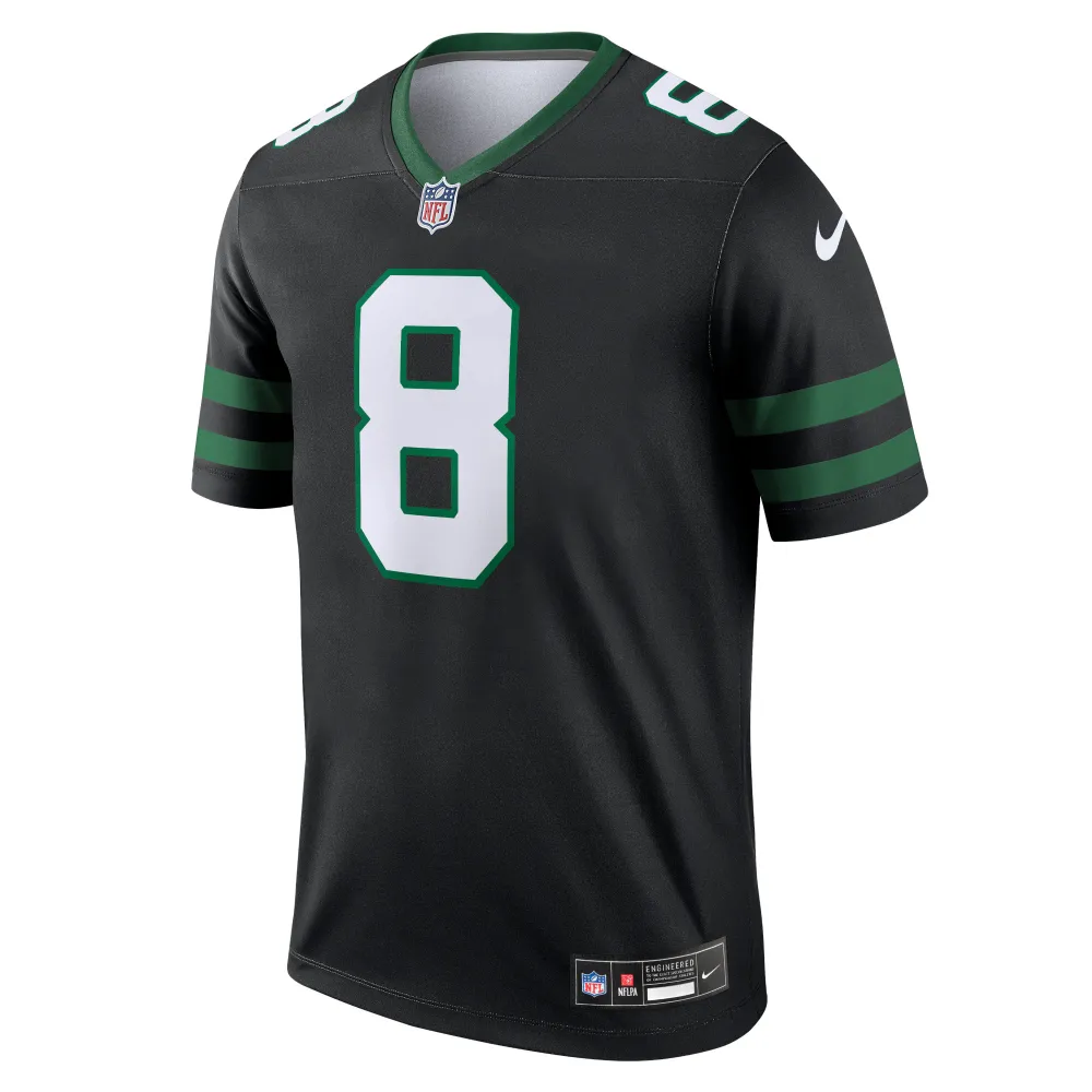 Men's New York Jets Aaron Rodgers Legacy Black Alternate Legend Jersey