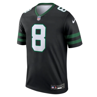 Men's New York Jets Aaron Rodgers Legacy Black Alternate Legend Jersey 02