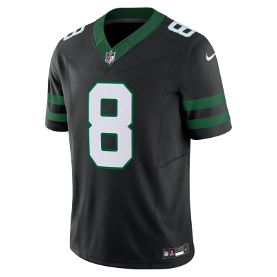 Men's New York Jets Aaron Rodgers Legacy Black Alternate Vapor F.U.S.E. Limited Jersey 02