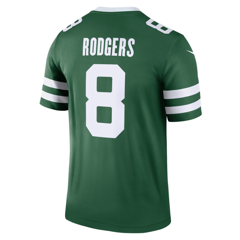 Men's New York Jets Aaron Rodgers Legacy Green Legend Jersey