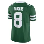 Men's New York Jets Aaron Rodgers Legacy Green Vapor F.U.S.E. Limited Jersey