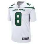 Men's New York Jets Aaron Rodgers White Game Jersey
