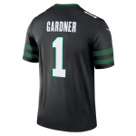 Men's New York Jets Ahmad Sauce Gardner Legacy Black Alternate Legend Jersey