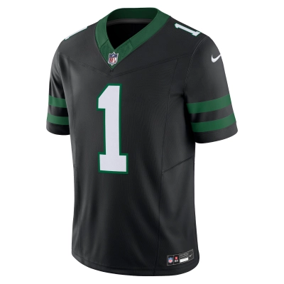 Men's New York Jets Ahmad Sauce Gardner Legacy Black Alternate Vapor F.U.S.E. Limited Jersey 02