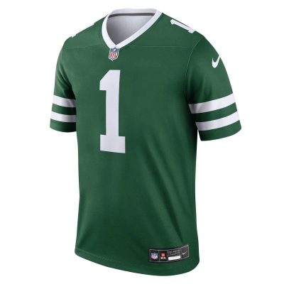 Men's New York Jets Ahmad Sauce Gardner Legacy Green Legend Jersey 02