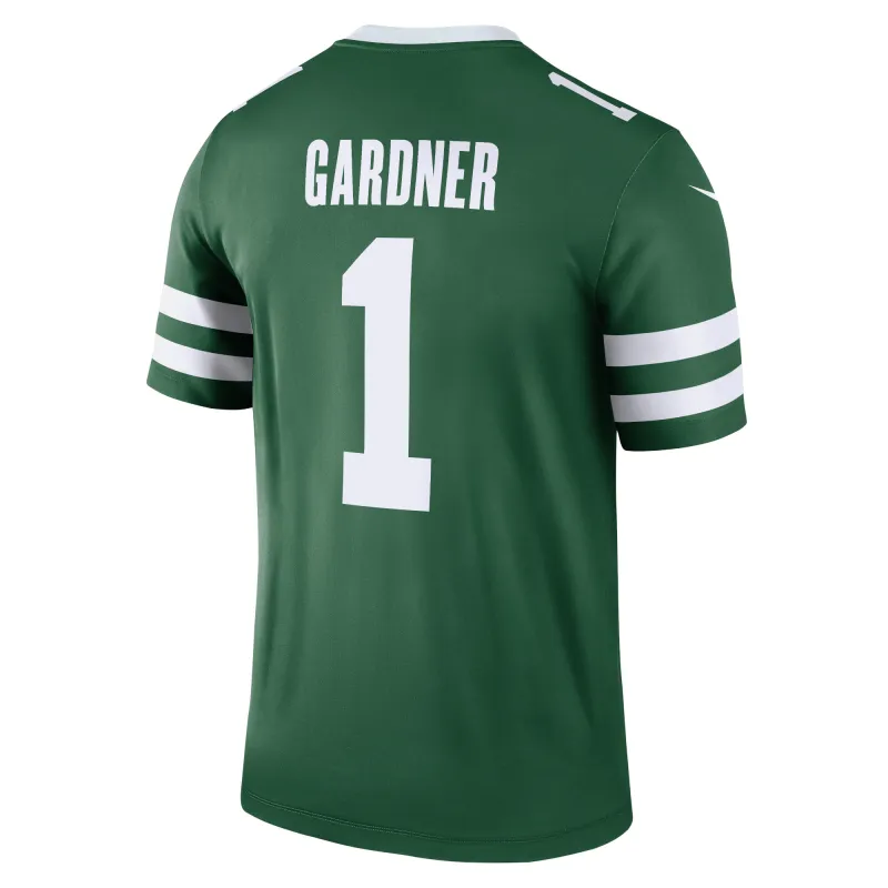 Men's New York Jets Ahmad Sauce Gardner Legacy Green Legend Jersey