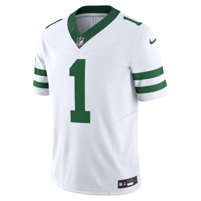 Men's New York Jets Ahmad Sauce Gardner Legacy White Vapor F.U.S.E. Limited Jersey 02