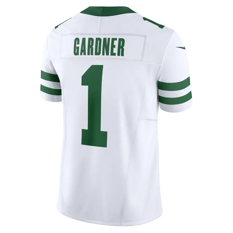 Men's New York Jets Ahmad Sauce Gardner Legacy White Vapor F.U.S.E. Limited Jersey