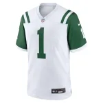 Men's New York Jets Ahmad Sauce Gardner White Classic Alternate Game Jersey
