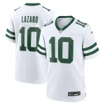 Men's New York Jets Allen Lazard White Legacy Player Game Jersey